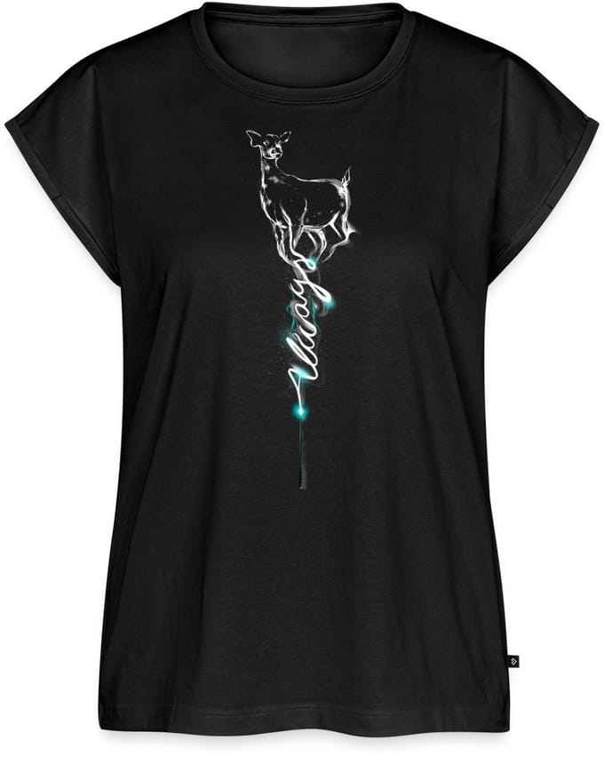 Harry Potter Hinde Patronus Always Vrouwen Premium Bio Top
