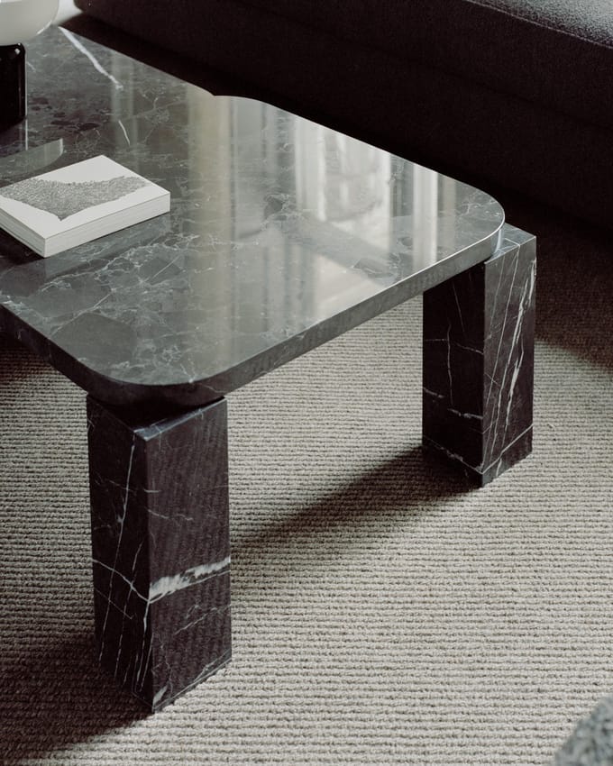 New Works Atlas Coffee Table - Costa Black - 60 x 60 cm