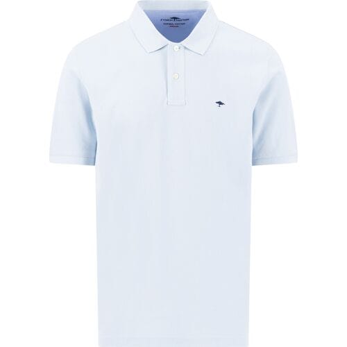 Fynch-Hatton Polo Uni Color Supima Cotton Horizon / male