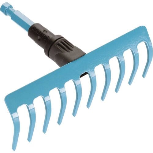 GARDENA Combisystem Grindhark 10 tands - werkbreedte 18,5 cm - aanbevolen steellengte 130 cm