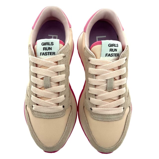 Sun 68 Ally Solid Nylon Sneakers - Dames - Roze - Maat:41