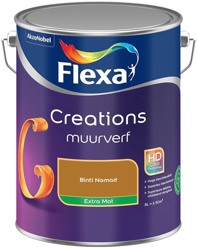 Flexa - Creations Muurverf Extra Mat - Binti Nomad - Mengverf - 5 L