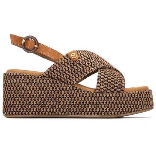 Carmela 163234 Wedgesandalen Bruin EU 39 Vrouw