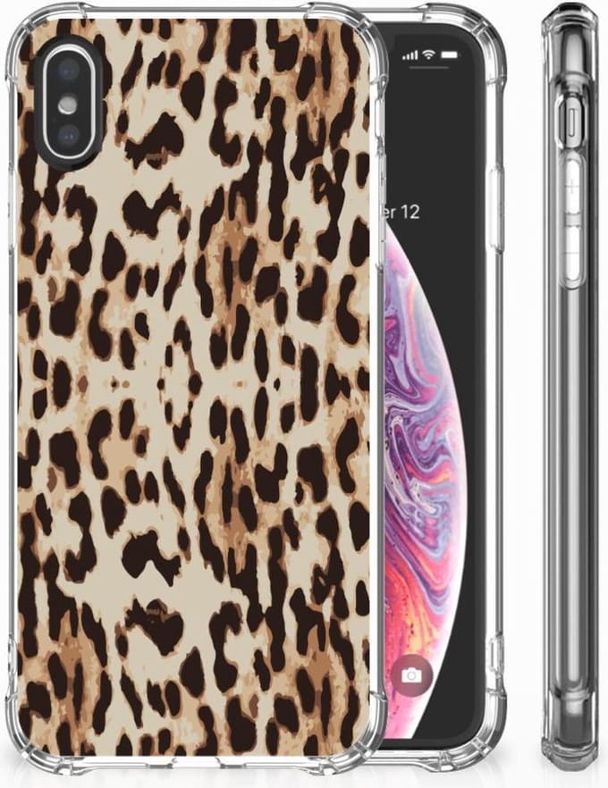 Apple iPhone X | Xs Case Anti-shock Leopard
