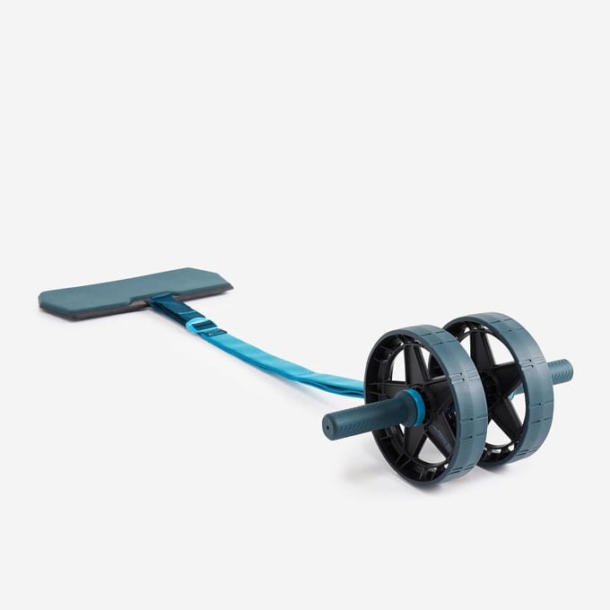 Buikspier Wiel - Core Trainer - Thuis Sporten - Verstelbare Weerstand - 30x18x18 cm - Rood