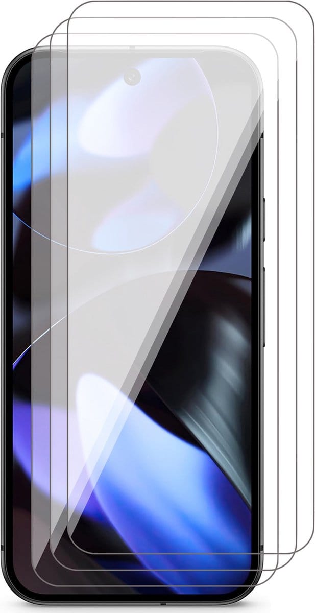 Screenprotector geschikt voor Google Pixel 9 / 9 Pro / 10 / 10 Pro - 3x Glas Screen Protector