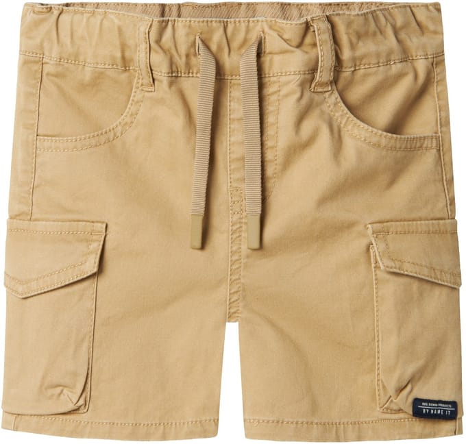 Name it bermuda jongens - beige - NMMben - maat 80