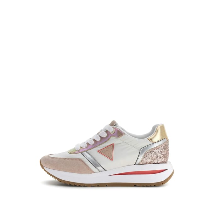 Guess Eagar Sneakers Laag - Wit - Maat 41