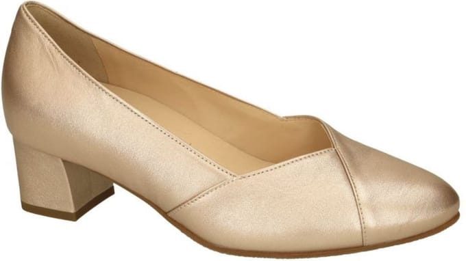 Hassia -Dames - goud - pumps & hakschoenen - maat 37