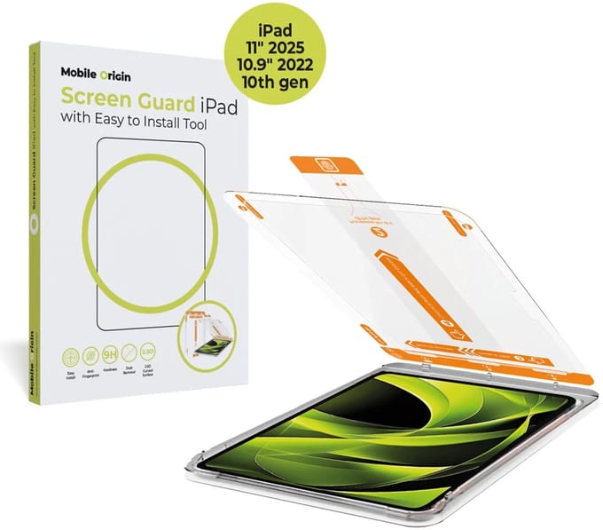 Mobile Origin Schermbeschermer - Ipad 10.9 (2022, 10E Generatie) / 11 (2025, 11E Generatie)