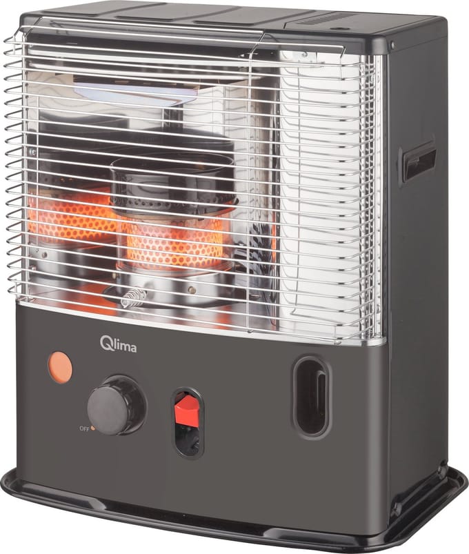 Petroleumkachel Qlima - R 4224 S Tc-2 - Zwart