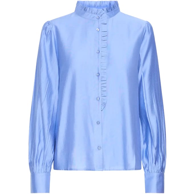 Vrouwenblouse van viscose en polyester Ichi Karlani