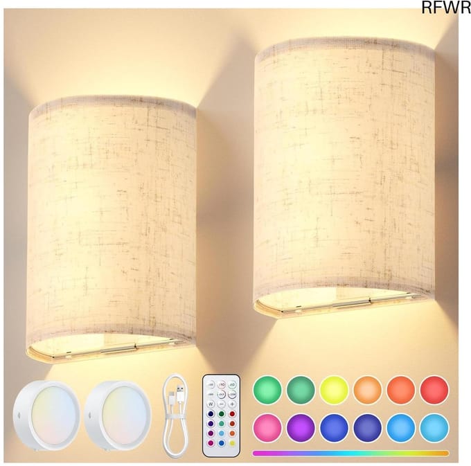 Oplaadbare Wandlamp Binnen - Wandlampen Buiten - Sfeerlamp
