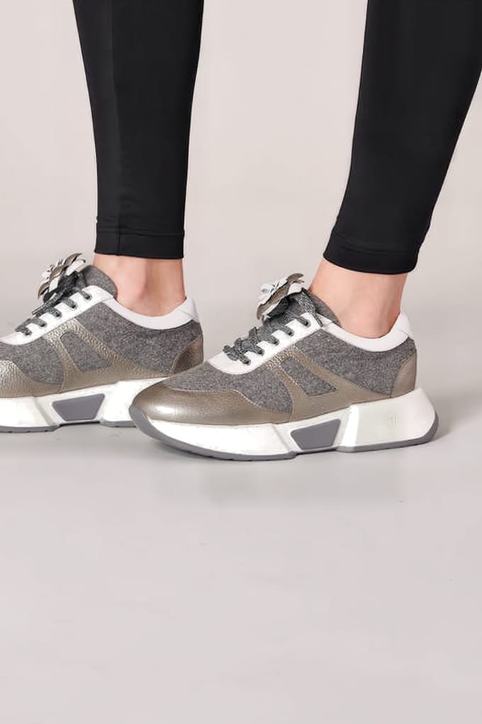 Anne Fontaine Bandit Heathergrey Größe: 38 | Trainers Outlet | Damen | Grau