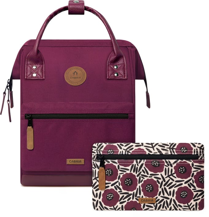 CABAIA - Rugzak Adventurer Small 10L Nice, Computercompartiment 10,5", Levenslange garantie, Brede opening - Violett