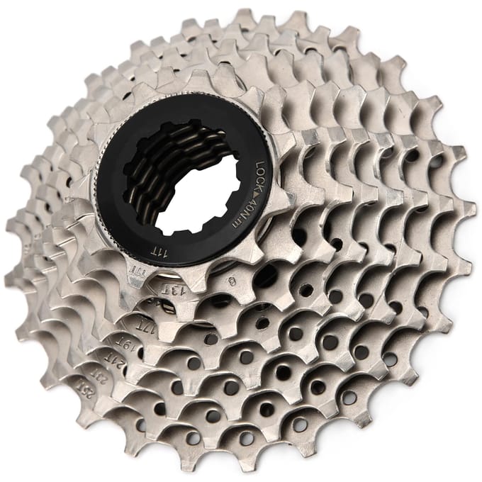 Racefiets Vrijloop 8 Versnellingen 25T Cassette Chroom-Molybdeenstaal Tandwiel Accessoires black