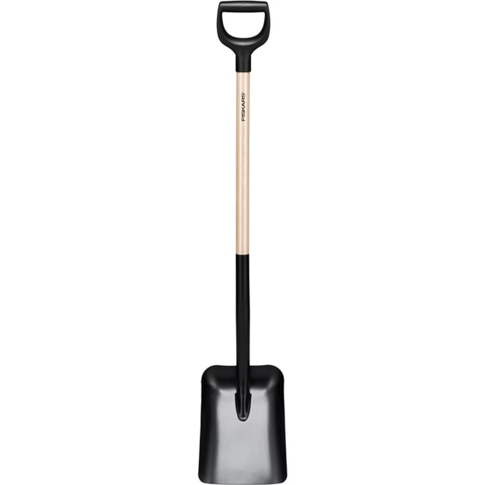 Fiskars Solid Schep Met Houten Steel Fsc
