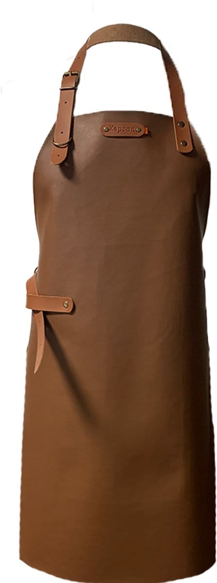 Xapron - AppleSkin Schort Vegan - Kunstleer - Bruin -
