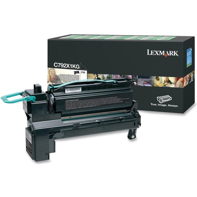 Lexmark C792X1KG Toner Zwart Extra hoge capaciteit