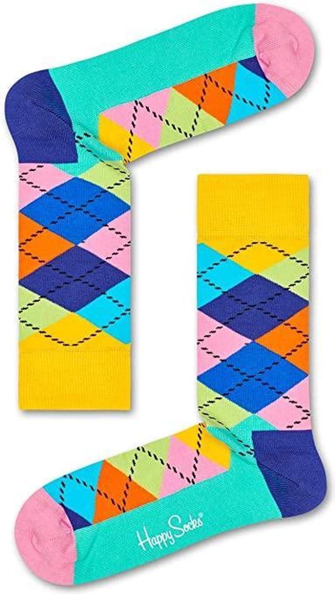 Happy Socks Argyle Sokken, Multi - Maat 36-40