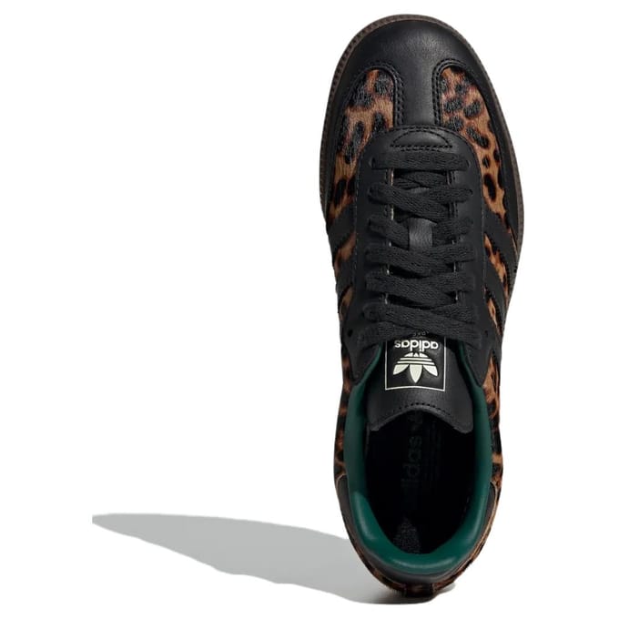 adidas Samba OG Cheetah Pack - Collegiate Green Dames Sneakers Bruin Core-Black Crème-Wit JI2735 36⅔ black