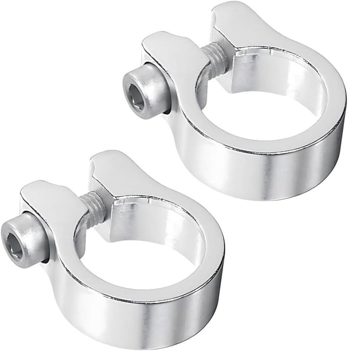 Fietsbinnenband klem 31,8 mm - 2 stuks sluiting voor zadelpen