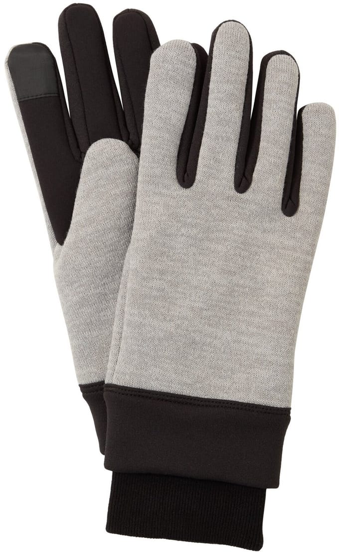 Tom Tailor - Smartphonehandschoenen - Maat S/M - Light Soft Grey Melange
