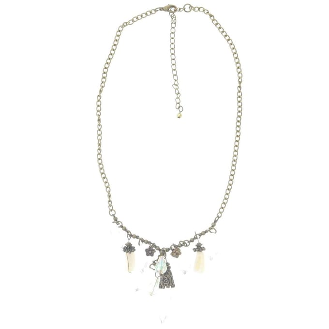 Behave - Ketting vintage goudkleur met hangers - Boho statement look