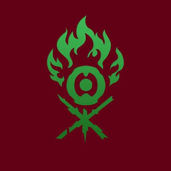 Magic The Gathering Gruul Symbol Trui - Wijnrood - S - Burgundy