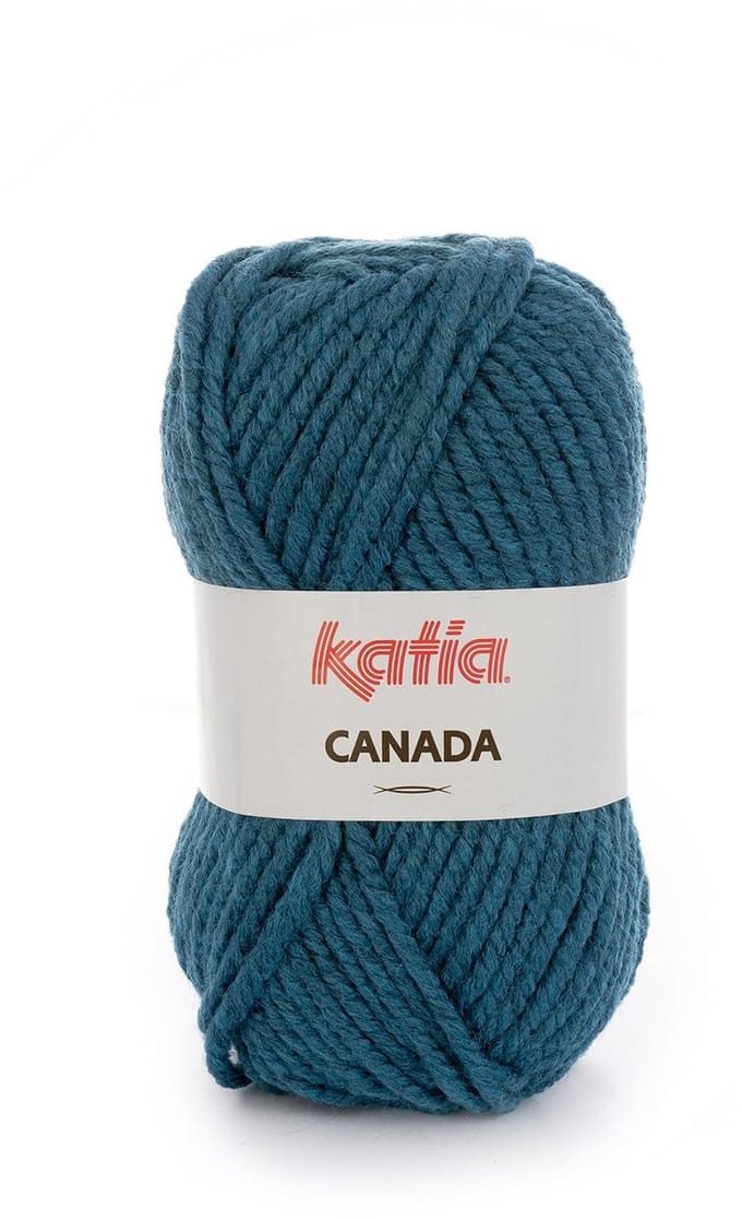 Katia Canada - 26 petrol - Acryl Garen
