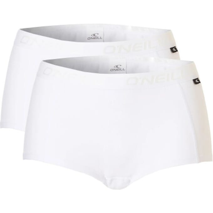 O'Neill Boxershort Dames 2-Pack Wit - Maat S