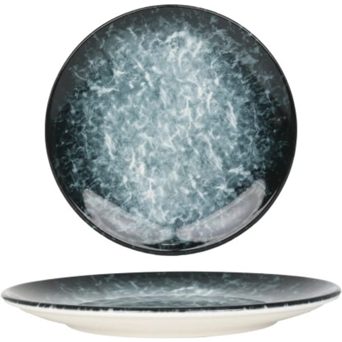 Bonna Dinerbord - Sepia - Porselein - 27 cm - set van 6