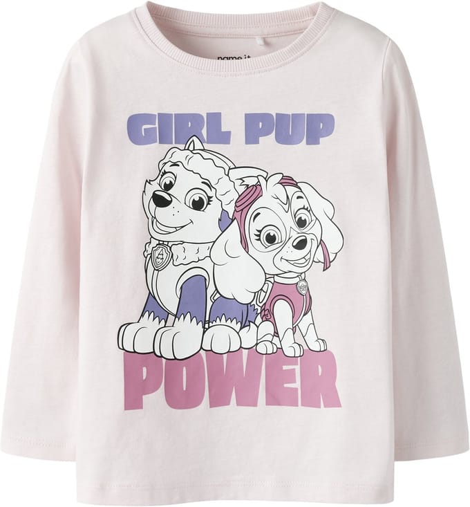 NAME IT - NMFVANA PAW LS TOP CPLG - Meisjes - Lange mouwen shirts