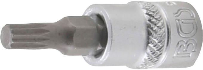 BGS Dopsleutelbit - 1/4 - veeltand (voor XZN) M5