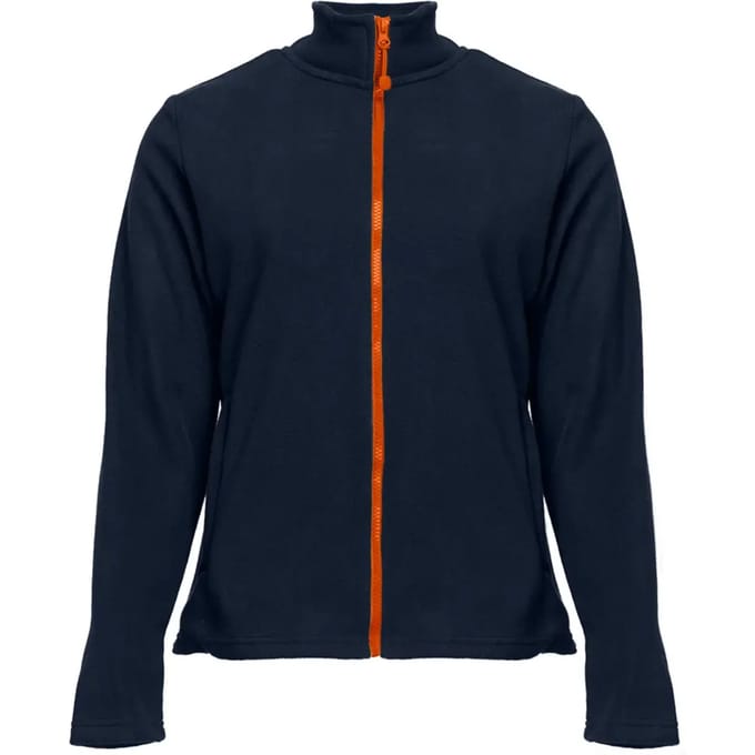 Damesfleece met rits Black & Match Grizzly