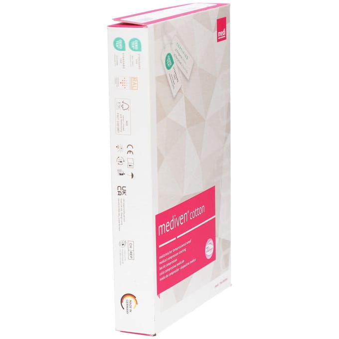 Mediven Cotton Ccl1 Ad O.t. Caramel M3 1paar 1 Kousen