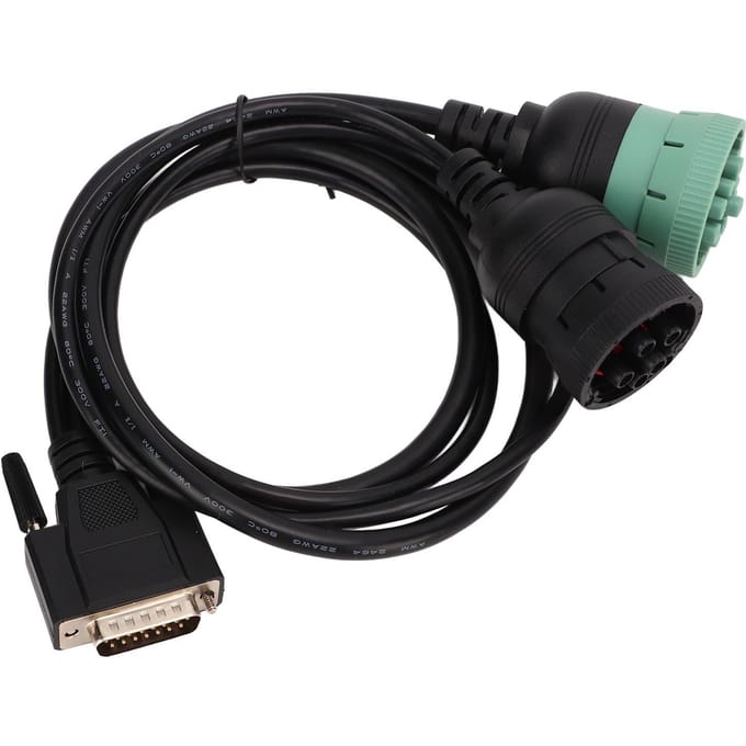 Câble de Diagnostic Scanner 402048 6 Broches 9 Broches Adaptateur Lecteur de Code Remplacement pour NEXIQ USB Link1 black