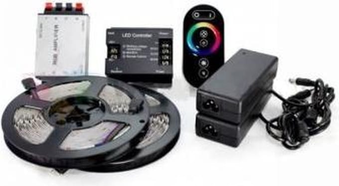 LED strip RGB 30 meter Plug & Play - dimbaar