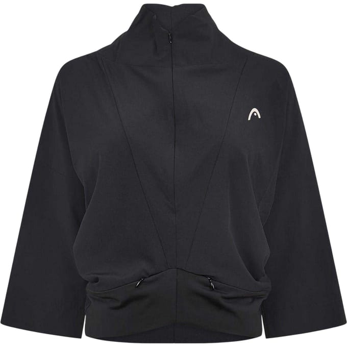 Head Dames Capsule Gecombineerde 3/4 Mouw Jas (Zwart)