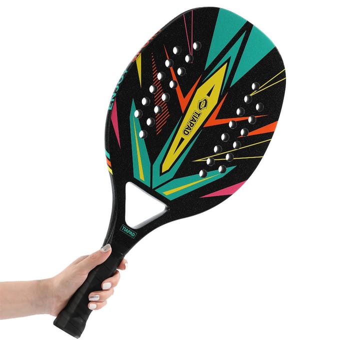 Strandtennisrackets Volledig Carbon Strandracket black