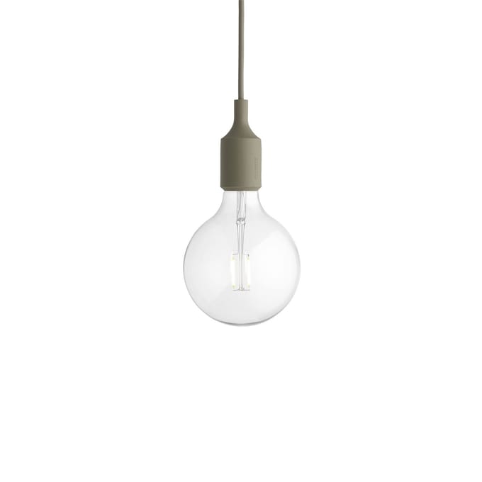 Muuto - Hanglamp E27 - olijfgroen