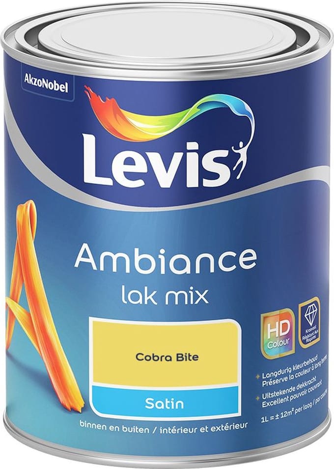 Levis - Ambiance Lak Satin Mix - Cobra Bite - Mengverf - 1 L