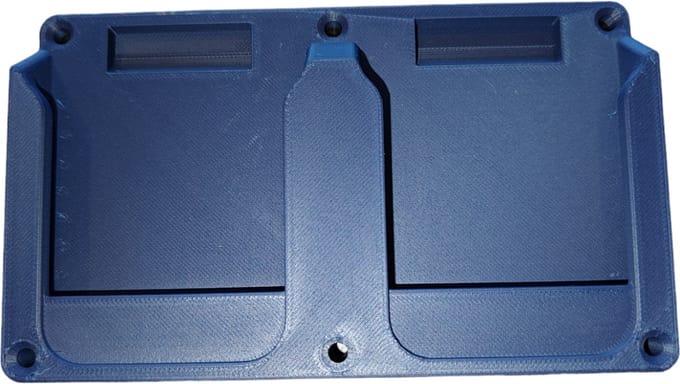 Batterijhouder voor 2 Makita 18v batterij