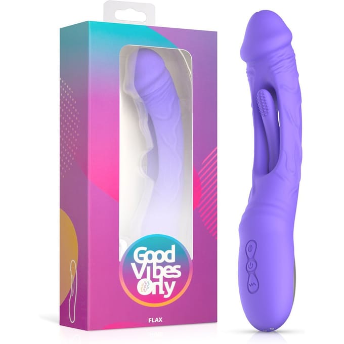 Good Vibes Only - Flax Vibrerende Dildo met G-Spot Stimulator