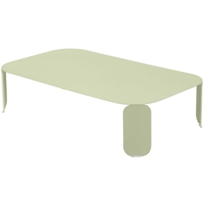 Fermob Bebop Tafel rechthoekig - 65 lindegroen - H 29 cm