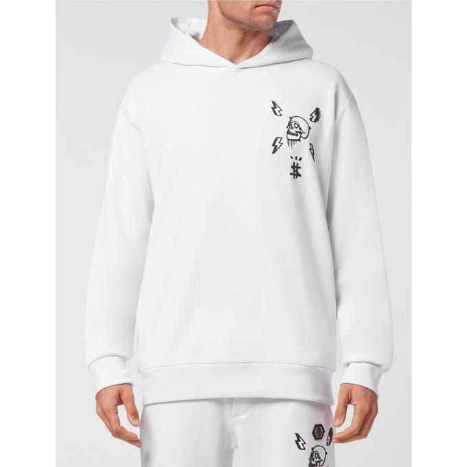 Sweatshirt Met Capuchon Hexagon