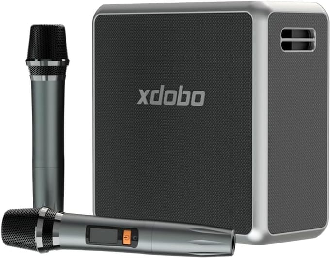 Draagbare Bluetooth Luidspreker - Karaoke Party Box - Buiten Muziek Afspelen - 140W Vermogen Inclusief Microfoons