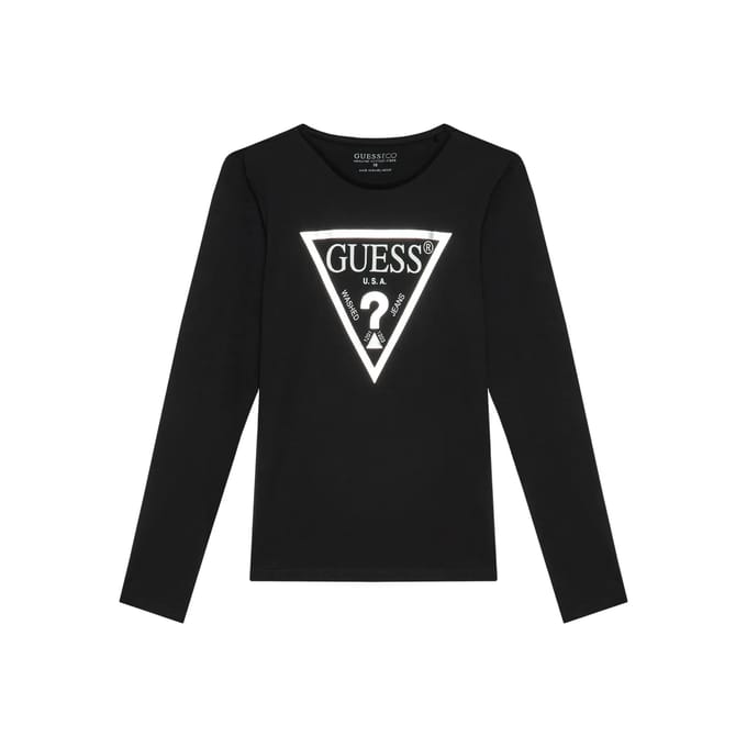 Meisjes-T-shirt met lange mouwen Guess Core