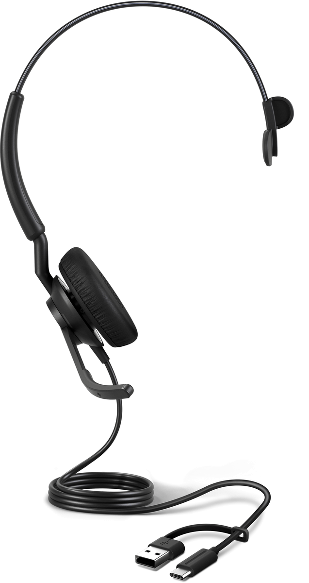 Jabra Engage 50 II Headset Bedraad Hoofdband Kantoor/callcenter USB Type-C / USB Type-A