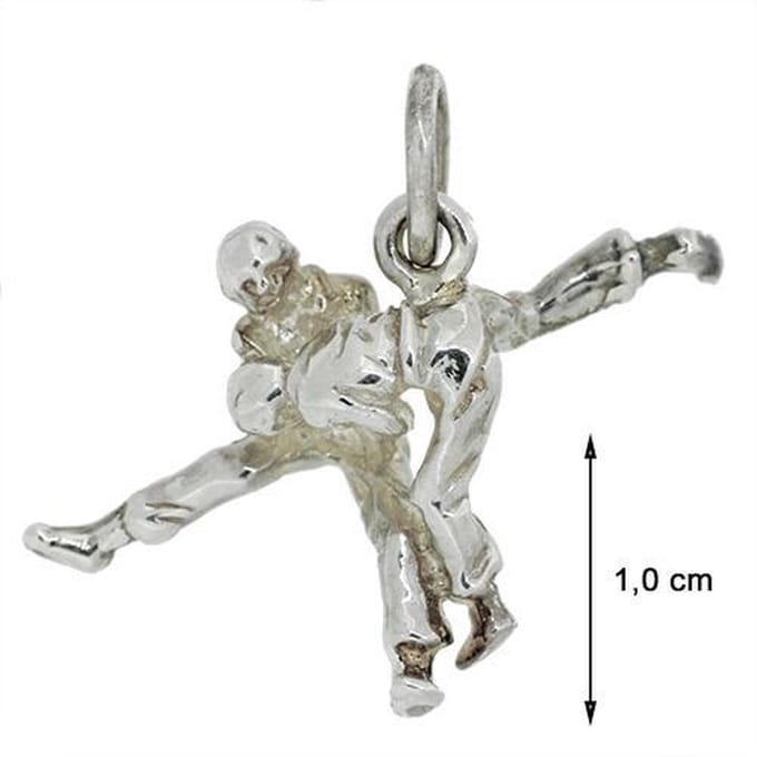 Blinx Jewels Zilveren Hanger Judo